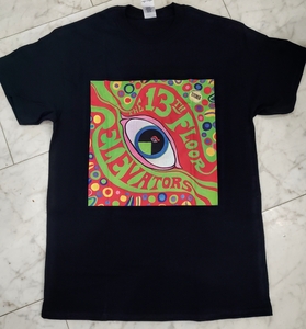 13thフロアエレベーターズ☆The 13th Floor Elevators☆サイケ・ガレージ・ロック☆新品Tシャツ☆Mサイズ