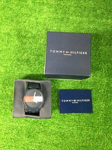 □ TOMMY HILFIGER トミーヒルフィガー ウォッチ 腕時計 TH306 アナログ 3針 箱入り 28-51