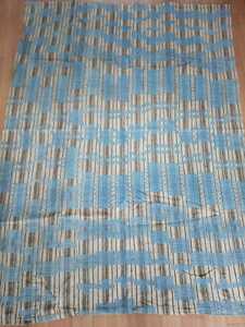 アフリカテキスタイル ヨルバの布 壁掛け タペストリー コットンシルク織物 天然素材 カーテン，ベッドカバー トライバルインテリア