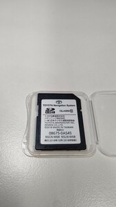 トヨタ純正ナビ　NSCN-W68 NSLN-W68　2018年版SDカード（08675-0AS45）　送料無料！