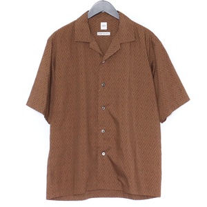 TAKEO KIKUCHI メンズシャツ 3 ブラウン BJ070-88063 タケオキクチ brown shirt
