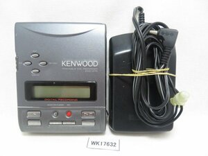 WK17632★ケンウッド KENWOOD★ポータブルMDレコーダー★DMC-A7R★即決！