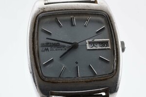 稼働品 セイコー LM ロードマチック デイデイト スクエア 5606-5040 自動巻き メンズ 腕時計 SEIKO