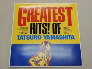 LP　山下達郎　GREATEST HITS! OF TATSURO YAMASHITA　グレイテスト・ヒッツ　LPレコード　RAL-8803