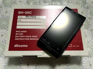 新品未使用 docomo SHARP SH-05C ブラック