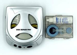 【クリーナーなど付属】DISC REPAIR PRO LS-100 AUTO CD-REPAIRER/CLEANER 現状品