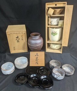 MIK188 　茶器★抹茶碗★茶道具★壺★【1円スタート！！】骨董 コレクション