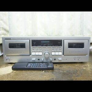 【美品】TEAC W-890R MKⅡ テアック ダブルリバースカセットデッキ