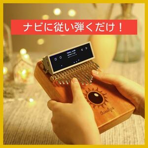 【未使用品】1円～! Kalimba Go カリンバゴー 17キー カリンバ 【ナビゲーションディスプレイ付】 音ゲー感覚 キャンプ 気軽に演奏