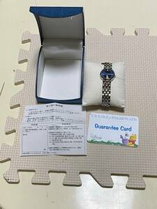 全国送料無料　 未使用品　デイズニー　くまのプーさん 腕時計 ケース Guarantee Card プライスタグ 取り扱い説明書