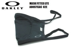 ★OAKLEY★オークリー★MASK FITTED LITE★マスク★フェイスマスク★BLACKOUT★A009715AC★02E★XS★正規品