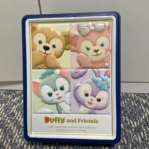 東京ディズニーシー ダッフィー&フレンズ TDS シェリーメイ ジェラトーニ ステラルー Duffy 空き缶 空缶 空きカン 缶ケース カン お菓子