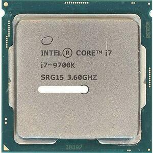 【中古】Core i7 9700K 3.6GHz LGA1151 95W SRG15 [管理:1050014467]