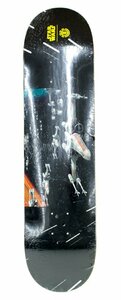 ●【中古・未使用品】ELEMENT×STAR WARS 7.7 エレメント スターウォーズ スケボー デッキのみ：