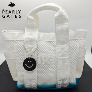 ★新品正規品 PEARLYGATES/パーリーゲイツ グラデーションロゴ カートバッグ unisex ショルダー付き 定価18700円