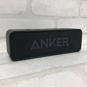H■ ANKER SoundCore アンカー サウンドコア Bluetooth スピーカー A3102 ブラック ワイヤレススピーカー 小型 コンパクト 通電確認済 
