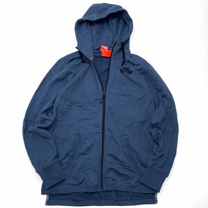 ナイキ/BB PIVOT FZ HOODY 2.0/ジップパーカー/コットングレー/645340-064サイズ M