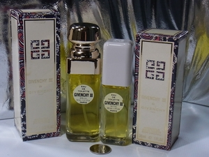 GIVENCHY ジバンシー ★GIVENCHY Ⅲ EDT 50ml & EDT 30ml スプレータイプ 香水 2点,箱付