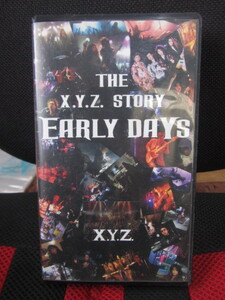 値下げしました♪(^^)希少VHS　XYZ-A　THE EARLY DAYS LOUDNESS 二井原実　激レアです