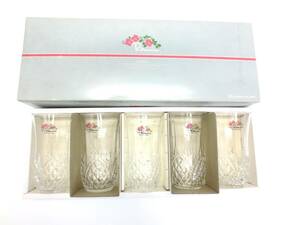 【4-77】タンブラー グラス コップ 日本製 食器 インタエリア ADERIA GLASS 未使用 保管品