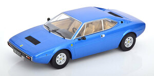 ＜予約品＞　KK scale 1/18 Ferrari 208 GT4 1975　ブルーメタリック　ダイキャスト製　フェラーリ