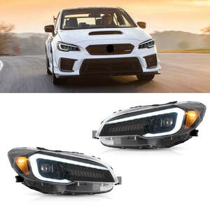 LED ヘッドライト WRX STI S4 レヴォーグ VAB VAF VAG VM4 VMG スバル シーケンシャルウィンカー VLAND