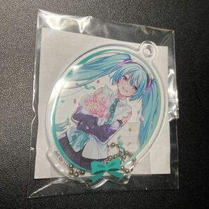 ボーカロイド 初音ミク 16周年 ローソンコラボ アクリルキーホルダー アーモンド 香るカカオ アクキー 限定 ストラップ グッズ LAWSON