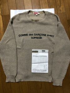 supreme コムデギャルソン セーター sweater COMME des GARCONS SHIRT ニットセーター Supreme シュプリーム garon