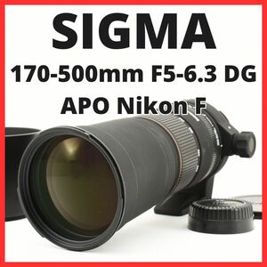 D30/5672D★美品★シグマ SIGMA 170-500mm F5-6.3 DG APO Nikon ニコン Fマウント用