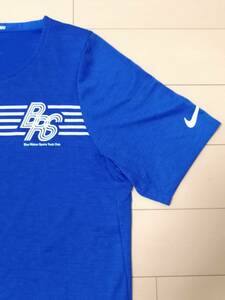 【中古】NIKE/ナイキ正規 BRSブルーリボンスポーツランニングシャツ半袖/メンズSサイズ/青/ジョギング/トレランBlue Ribbon Sports