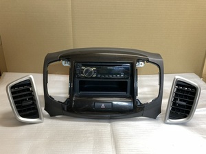 オーディオ ラジオ CD デッキ プレーヤー carrozzeria DEH-360 ルーバー ソリオ MA15S スズキ 吹き出し口 送風口 パネル ステー