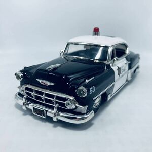 絶版品 希少モデル JADATOYS HEAT 1953 CHEVY BEL AIR シボレー ベルエア POLICE CAR