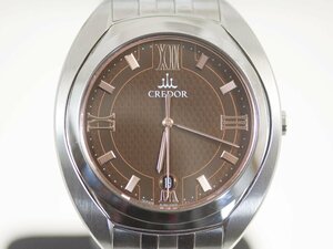 【SEIKO】セイコー「CREDOR SIGNO/クレドール シグノ」GCAZ053 8J86-0AB0 メンズ クォーツ【中古品】