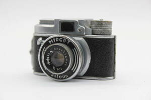 【訳あり品】 ミゼット Midget Model No.2 F4.5 豆カメラ トイカメラ C8742