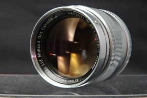 明るいレンズ ● Leica Hektor 12.5cm F2.5 Ernst Leitz Canada Ltd Midland Ont ライカ ヘクトール 125mm ライツ カナダ フード #810