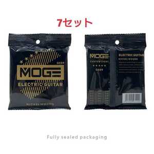 MOGE エレキギター防錆コーティング弦 09-42 7セット