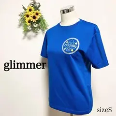 glimmer グリマー　青　Tシャツ