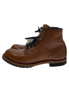 RED WING◆レースアップブーツ/27cm/BRW/レザー