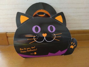 ハロウィンキャット インテリア 空き箱 バッグ 飾り小物入れパーティー黒猫オーナメント空箱ハロウィーンおばけディスプレイかぼちゃお化け