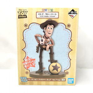 【中古】バンダイ ウッディ ギミック付き セピアver. 一番くじ トイ・ストーリー With happy friends ラストワン賞[240015220561]