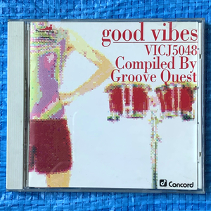 good vibes compiled by Groove Quest VICJ-5048 LouieBellson CalTjader MongoSantamaria CarmenMcRae TaniaMaria Jackie&Roy CD