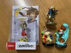 新品 amiibo ソラ など4体セット