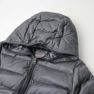 保管品 デュベティカ DUVETICA ACE WOOL アチェ ウール ダウンコート 42/ダークグレー アウター フード【2400013691413】