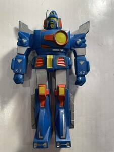 戦闘メカ ザブングル 当時物 クローバー ロボット ミドル サイズ ソフビ人形 1982年 日本製 日本サンライズ 「検 昭和 ポピー メディコム」