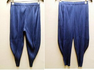 即決[2]ほぼ未使用品 PLEATS PLEASE 23SS 乗馬ジョッパーズパンツ スリム プリーツプリーズ PP31JF114 7577128 ISSEY MIYAKE■B43