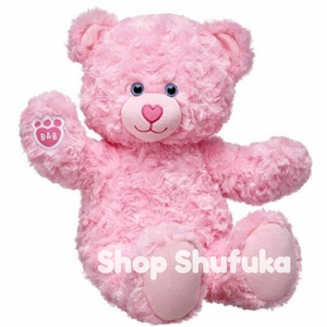 ビルドアベア★ぬいぐるみ ピンク クマ 大きさ 40cm テディベア くま 日本未発売 Pink Cuddles Teddy Bear Build A Bear プレゼント ギフト