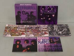 廃盤 / DEEP PURPLE ディープ・パープル / HARD ROAD THE MARK 1 STUDIO RECORDINGS 1968-1969　 UK & EU盤 5枚組CD BOX