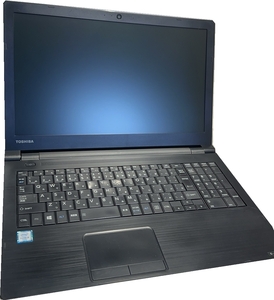 中古 東芝B55D　15.6型ノートPC　Corei5-6200U・8GB・SSD480GB・カメラ・DVD・テンキー・Win11Pro・Office2021・bluetooth・WIFI　12181
