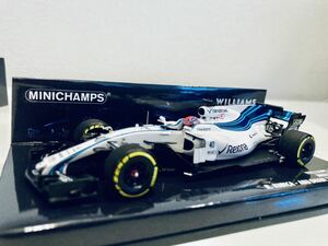 【送料無料】1/43 Minichamps Martini Williams Mercedes ウィリアムズ メルセデス FW40 R.クビサ Abu Dhabi Test Nov 2017