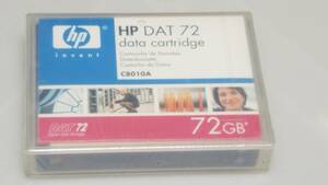 DAT テープ　カセット　HP DAT72 DATA　CARTRIDGE 72GB C8010A 未開封　未使用　美品　まとめ取引歓迎　希少　レア品です